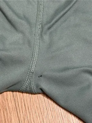 Victoria's Secret Womens Leggings Size 8‎ Sage Green High Waist Side Pockets VS thumbnail 6