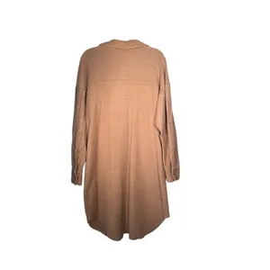 Anthropologie Pilcro Duster Shacket in Taupe Size‎ Small thumbnail 2