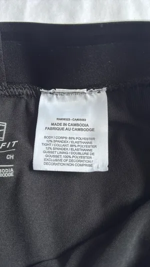 Nike Black Tennis Skirt Dri-Fit thumbnail 3