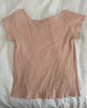 Aerie Open Back Short Sleeve Tee thumbnail 1
