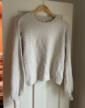 Hippie Rose cream sweater thumbnail 1
