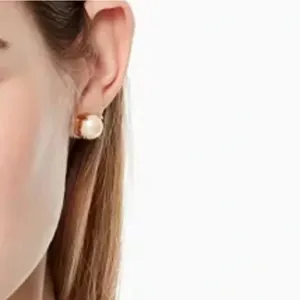 kate spade  Pearl Gumdrop Studs earrings NWT thumbnail 2