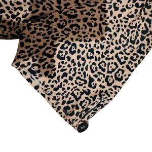 Reformation Katie leopard print mini dress EUC thumbnail 9