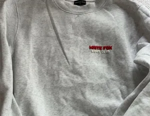 never worn white fox sweatshirt thumbnail 1