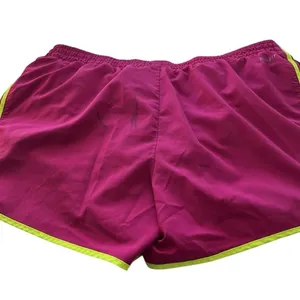 Nike Women's Dri-Fit Running‎ Shorts Pink Neon Accents Size L thumbnail 2