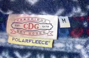 VINTAGE Cambridge Dry Goods Malden Mills Women’s MEDIUM Polar Fleece Sweater thumbnail 4