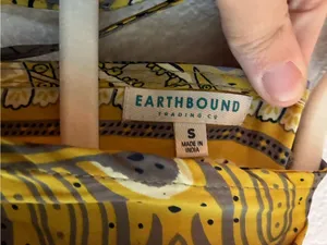 Earthbound | Bohemian Paisley Print Maxi Dress | Olive size S thumbnail 4
