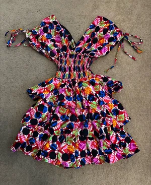 Ruffle midi sundress Multiple Size M thumbnail 1