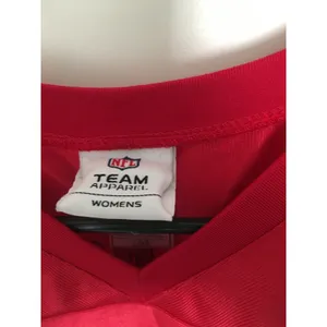 NFL Women's Jersey Shirt Atlanta Falcons #00 Size Large Red White Black thumbnail 3