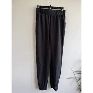Nike Dri Fit‎ Womens Jogger Pants Black Elastic Waist Pockets XS thumbnail 2