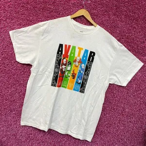 Nickelodeon Avatar The Last Airbender Anime White Tshirt size Extra Large thumbnail 3