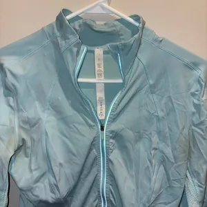 Lululemon Athletica Light Blue Ski Jacket thumbnail 1