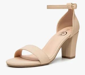 NEW Trary Nude Wedding Shoes Bride 3” Heel Rubber Sole Insole Cushion 10 thumbnail 1