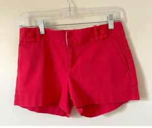 Banana Republic Short 3" Low Rise Shorts Bright Pink Size 4 thumbnail 1