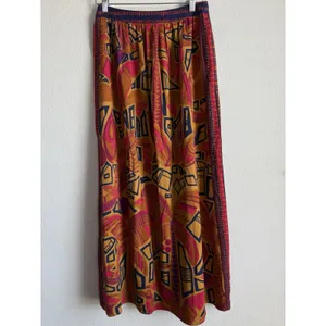 Anthropologie Farm Rio Cool‎ Tropical Button Down Maxi Skirt Women's Small NWOT thumbnail 6