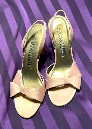 Sam & Libby satin sandals with bow details thumbnail 1