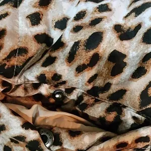 GB women's puffer jacket leopard print size M New thumbnail 11