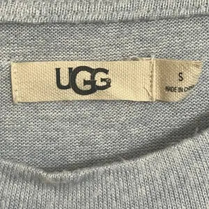 UGG Judith Lounge Top Light‎ Blue Heathered Drawstring Sweatshirt Womens S thumbnail 4