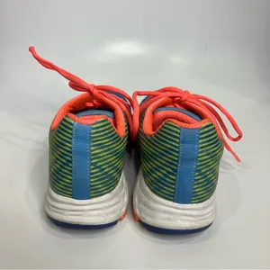 Diadora sneakers casual athletic athleisure‎ green blue white womens size 7.5 thumbnail 5