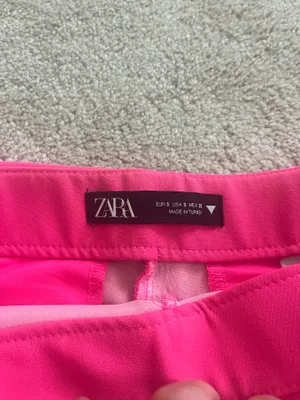 Zara Hot Pink Skort  thumbnail 3
