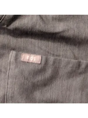 Figs Gray Scrub Top Size Large thumbnail 4