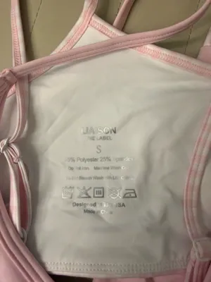 Liaison the Label Pink layered gingham set thumbnail 3