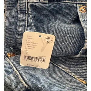 NWT Free People Ghost Town Long Denim Short Size 29 thumbnail 9