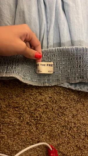 Free people Jean skirt thumbnail 3