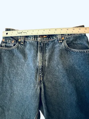 Levis Vintage 550 Jeans Women’s Size 14 Reg Relaxed Fit Tapered Leg 100% Cotton thumbnail 12
