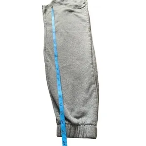 Hollister Adjustable Rise Gray Fleece Jogger Sweatpants Women's XS‎ Inseam 27 thumbnail 5