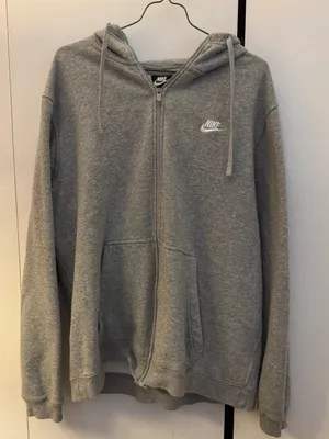 Nike Gray Hoodie Women’s XL thumbnail 1