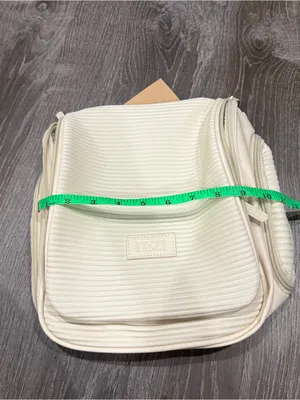 NWT DEZI Pack It All Handing Travel Bag Cream Organizer with 360 Hook thumbnail 8