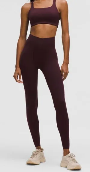 Lululemon Glow Up Super-High-Rise Tight 28" Goodnight Plum size 4 NWT thumbnail 1