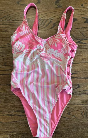 NWOT Juicy Couture One Piece Swimsuit Bathing Suit Size Large 2557 thumbnail 1
