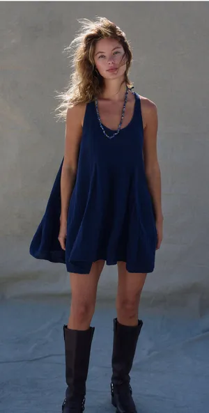 NWT Free People pina colada tunic dress L thumbnail 1