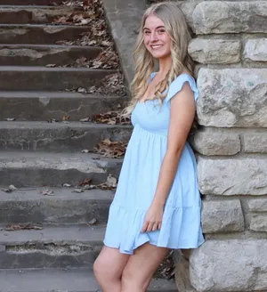TJ Maxx Blue dress thumbnail 3