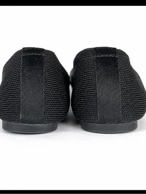 Cynthia Rowley Black Pointed Knit Slip-Ons thumbnail 6