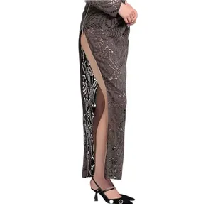 Bronx and Banco Mayan Dress in Brown M thumbnail 4