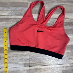 Nike Women's Vibrant Coral Sports Bra Size Medium thumbnail 2
