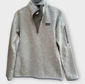 Better Sweater Marked Grey Mock Neck Quarter Zip-Up thumbnail 1