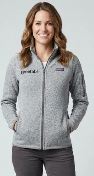 Patagonia Women’s Heathered Gray Jacket Size M thumbnail 1