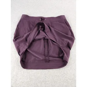Athleta Midtown Skirt Wild Bloom Purple Elastic Waist Athleisure Womens Sz Small thumbnail 12