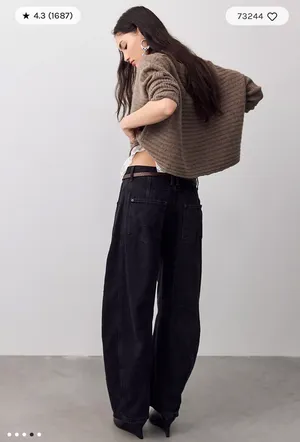Free People Good Luck Barrel Jeans We The Free thumbnail 5