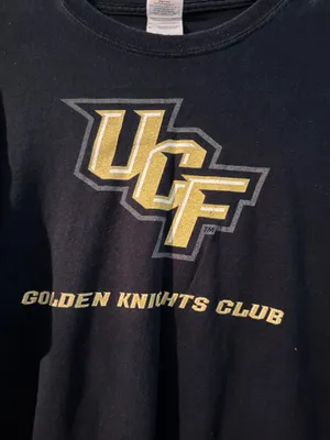 Gildan UCF Golden Knights Club Black Tee thumbnail 2