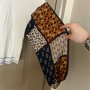 Boutique Waffle shirt with patterned sleeves thumbnail 3