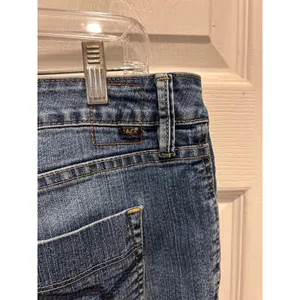 Jag‎ Jeans Womens Blue Denim Bermuda Shorts Size 14 Medium Wash Frayed Stretch thumbnail 8