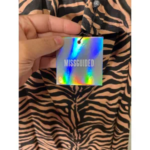 Missguided Frill Skater Dress‎ Off Shoulder Mini Ruffle Zebra Y2K Party 4 NEW thumbnail 6