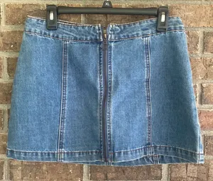 Altar’d state jean skirt thumbnail 1