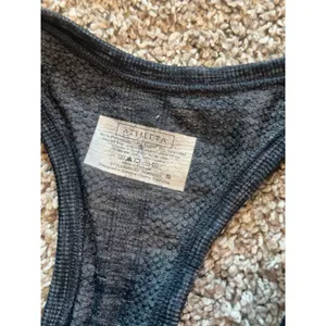 Athleta‎ Fastest Track Racerback Tank Small Space Dye Ruched 489382 Gripper Hem thumbnail 5