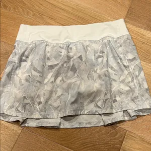 lululemon pace rival skirt‎ Multi-White Mini Skirt 8 thumbnail 2